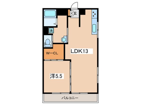 モチダパ－クマンションの物件間取画像